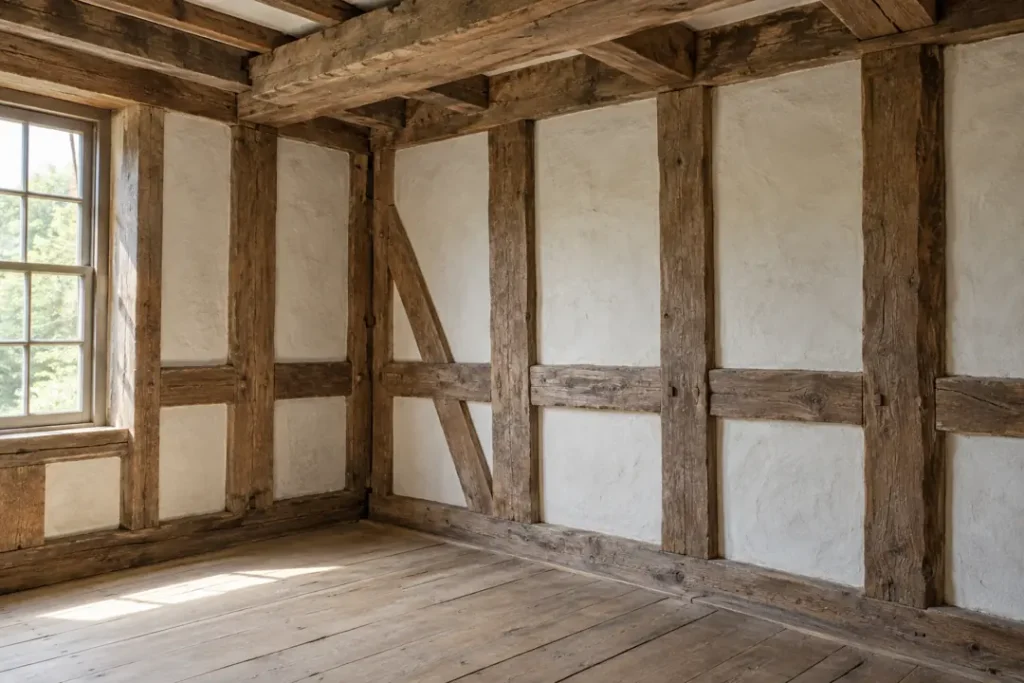 Examiner un colombage à pans de bois et ses sablières à Altkirch dans le Sundgau