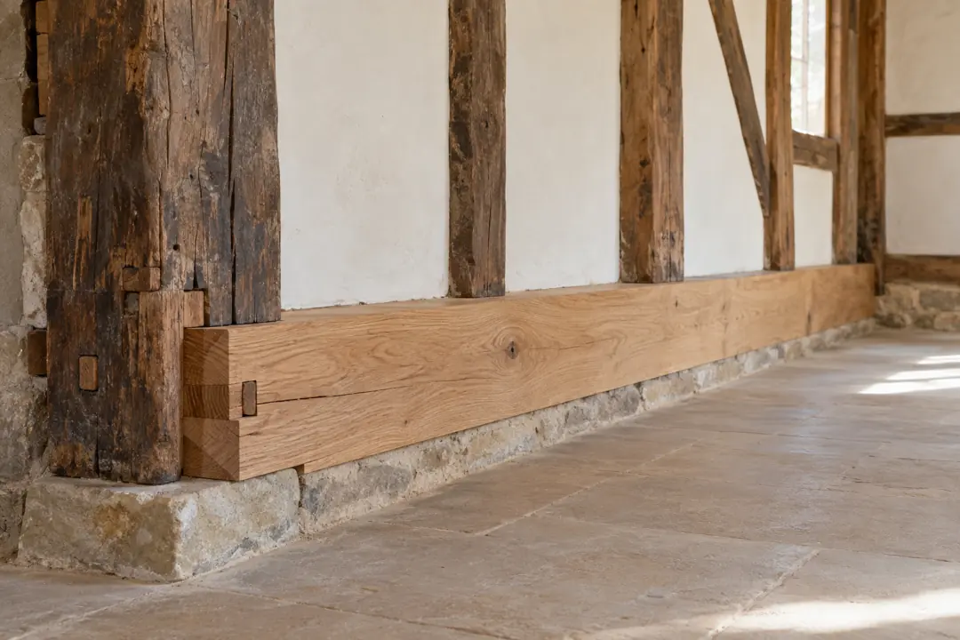 Restaurer un pan de bois, ses traverses et assemblages à Altkirch dans le Sundgau