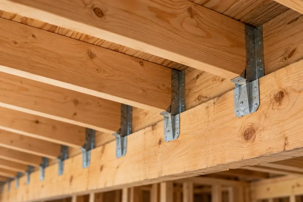 Installer un solivage bois, ses appuis et fixations à Colmar proche de Munster